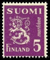 Leijonamalli m30 5mk violetti (esimerkkikuva)