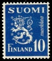 Leijonamalli m30 10mk sininen (esimerkkikuva)