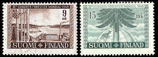 Maailman III metsäkongressi FDC (esimerkkikuva)