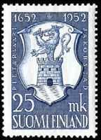 Pietarsaari 300 vuotta FDC (esimerkkikuva)