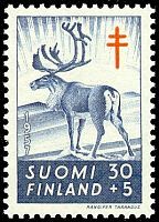 Tuberkuloosi 1957 3/3 - 30mk + 5mk Poro (esimerkkikuva)