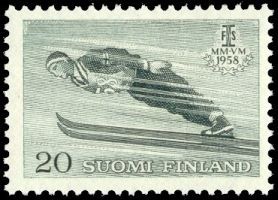 World ski championships 1/2 - 20mk Ski jumper (sample image)