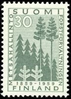 Sahateollisuus ja metsähallinto 100 vuotta 2/2 - 30mk metsä (esimerkkikuva)