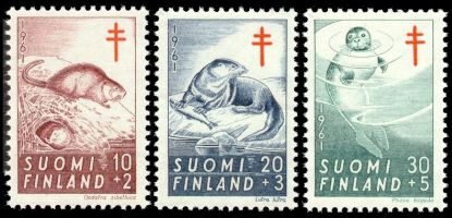 Tuberkuloosi 1961 FDC (esimerkkikuva)