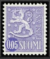 Leijonamalli m63 0,05mk viol.sin. tyyppi y II (esimerkkikuva)