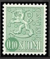 Leijonamalli m63 0,10mk vihreä tyyppi x II (esimerkkikuva)