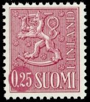 Leijonamalli m63 0,25mk lila tyyppi x I (esimerkkikuva)