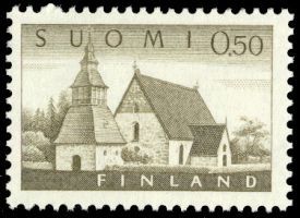 Lammin kirkko, paperi y, 0,50 mk (esimerkkikuva)