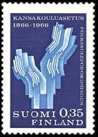 Kansakouluasetus 100 vuotta (esimerkkikuva)
