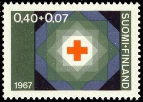 Red Cross 1967 3/3 - 0,40 + 0,07mk Red cross (sample image)