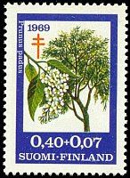 Tuberkuloosi 1969 3/3 - 0,40 + 0,07mk Tuomi (esimerkkikuva)