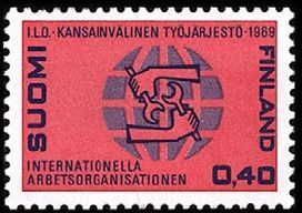 ILO Kansainvälinen työjärjestö 50 vuotta (esimerkkikuva)