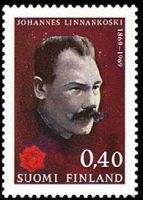 Johannes Linnankoski FDC (esimerkkikuva)