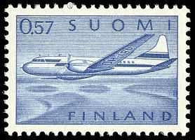 Convair Metropolitan 0,57mk FDC (esimerkkikuva)