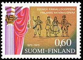 Suomen Kansallisooppera 100 vuotta FDC (esimerkkikuva)