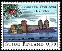 Olavinlinna 500 vuotta FDC (esimerkkikuva)