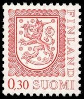 Coat of arms lion type m75 0,30mk red type II (sample image)