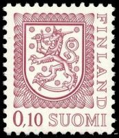 Coat of arms lion type m75 0,10 mk lilac type I Ay (sample image)