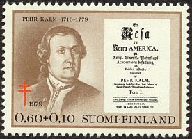 Tuberkuloosi 1979 1/3 - 0,60 + 0,10mk Pehr Kalm (esimerkkikuva)