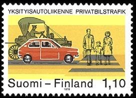 Henkilöautoliikenne ja turvallisuus (esimerkkikuva)