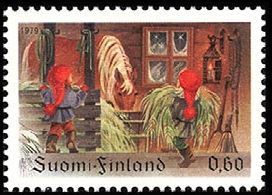 Joulupostimerkki 1979 (esimerkkikuva)