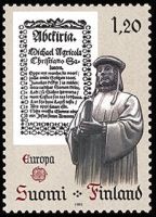Eurooppa CEPT 1/2 - 1,20mk Mikael Agricola (esimerkkikuva)