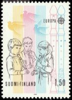 Europa CEPT 1985 1/2 - 1,50mk Childrens (sample image)