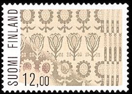 Damastiliina FDC (esimerkkikuva)