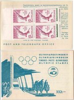 Olympialaiset Helsinki 1952 postimerkkivihko (esimerkkikuva)