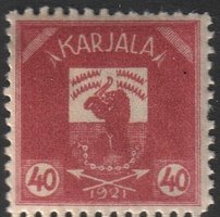 Karjala 1922 40p (esimerkkikuva)