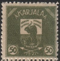 Karjala 1922 50p (esimerkkikuva)