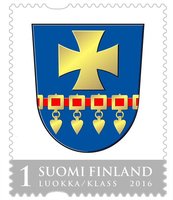 The Coat of arms of Kauhava (Official Regional stamp) (sample image)