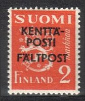 Military stamp overprint Coat of arms lion type M30 2 mk orange (sample image)