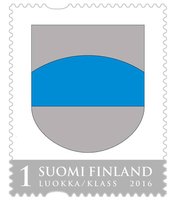 The Coat of arms of Sotkamo (Official Regional stamp) (sample image)