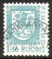 Leijonamalli m75 1,50mk v.sininen - Hyvinkään PP, 10.6.85 17 (esimerkkikuva)