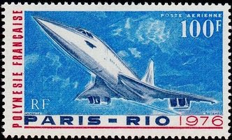 Concorde. The first commercial flight (esimerkkikuva)