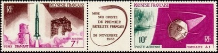 Launch of the first French satellite A1 (Gutter pair) (esimerkkikuva)