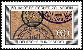 Customs Union 150th anniv (sample image)