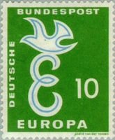 Europa cept 1958 1/2 (esimerkkikuva)