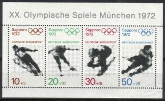 Olympic Games 1972 Sapporo. Souvenir sheet (esimerkkikuva)