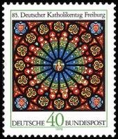 Rose Window, Freiburg Cathedral (esimerkkikuva)