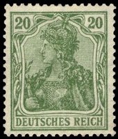 Germania 20pf green (esimerkkikuva)
