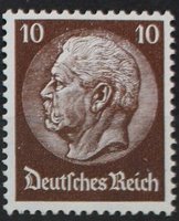Paul von Hindenburg (set II) 1933 10pf (esimerkkikuva)