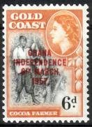 independence II 8/12 - Cacao farmer (overprint) (esimerkkikuva)