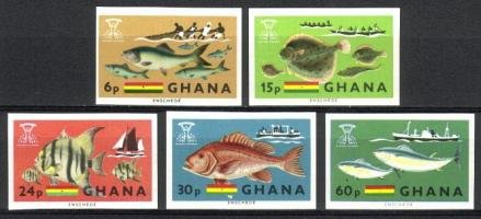1966 Freedom from Hunger campaign, fish (5) Imperf. (esimerkkikuva)