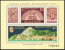 European Architectural Heritage Year - Stamp Day Souvenir sheet (esimerkkikuva)