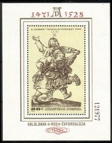 Albrecht Dürer (1471-1528) Souvenir sheet (esimerkkikuva)