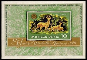 World Hunting Exhibition, Budapest Souvenir sheet (esimerkkikuva)