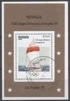 Olympic Games, Los Angeles Sailing Souvenir Sheet (esimerkkikuva)