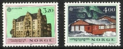 Europa CEPT 1990 - Post offices (2) (sample image)